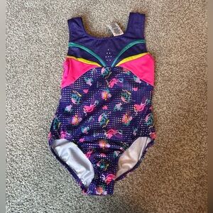 Girls Freestyle Danskin Gymnastics Outfit. Small 6/6X
